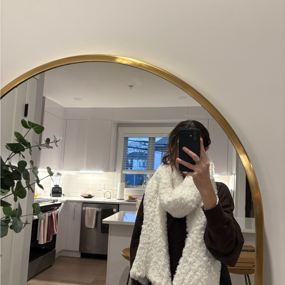 Free People Faux Fur Scarf